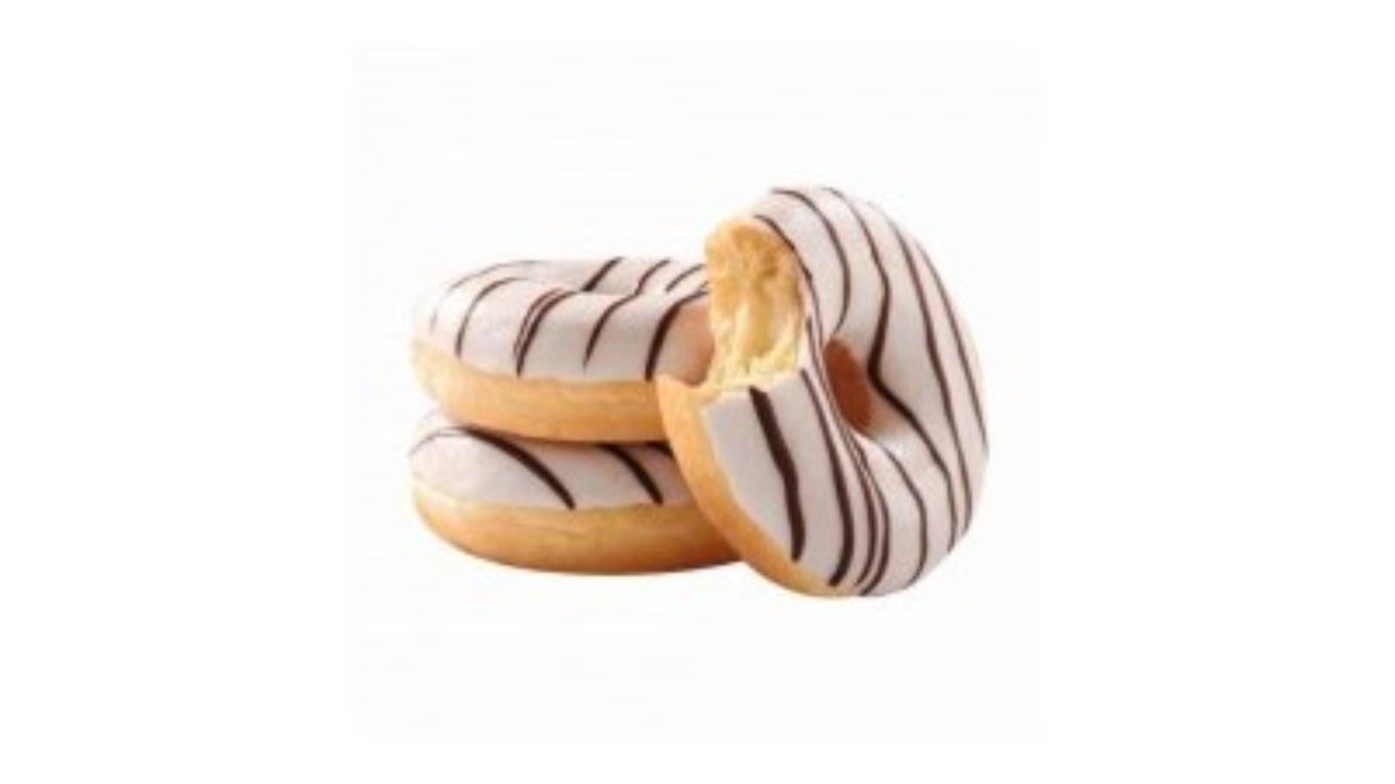 Donuts fyldte m/vanilliecreme 12x70g