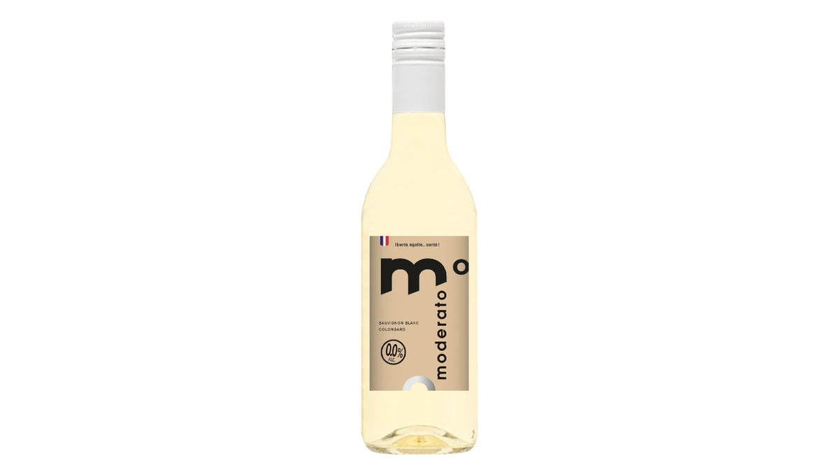 Moderato original hvid 0,0% 25cl