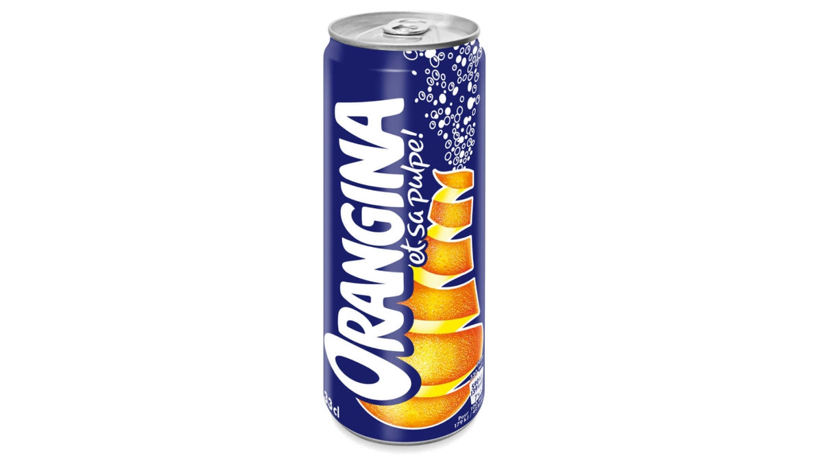 Orangina slim can 24x33cl