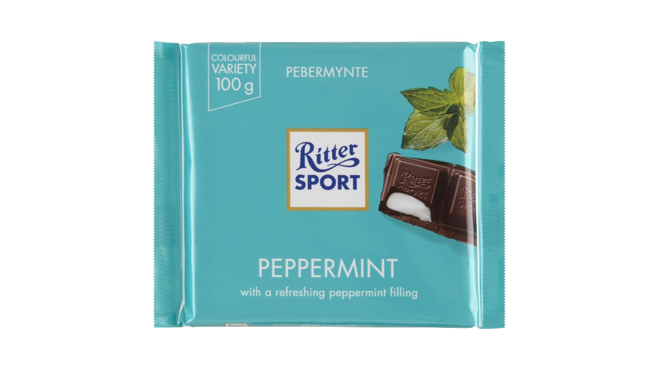Ritter sport pebermynte 100g