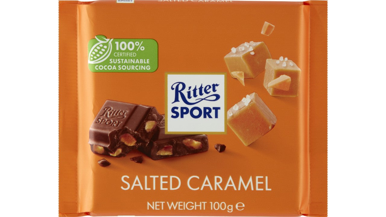 Ritter sport salt karamel 100g