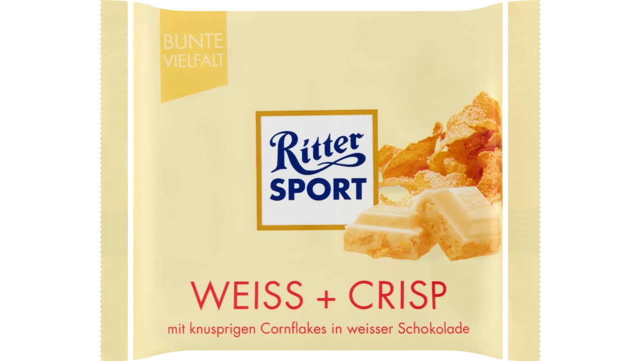 Ritter sport hvid crisp 100g