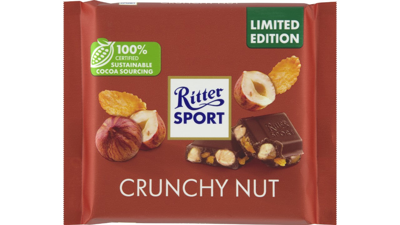 Ritter sport crunchy nut 100g