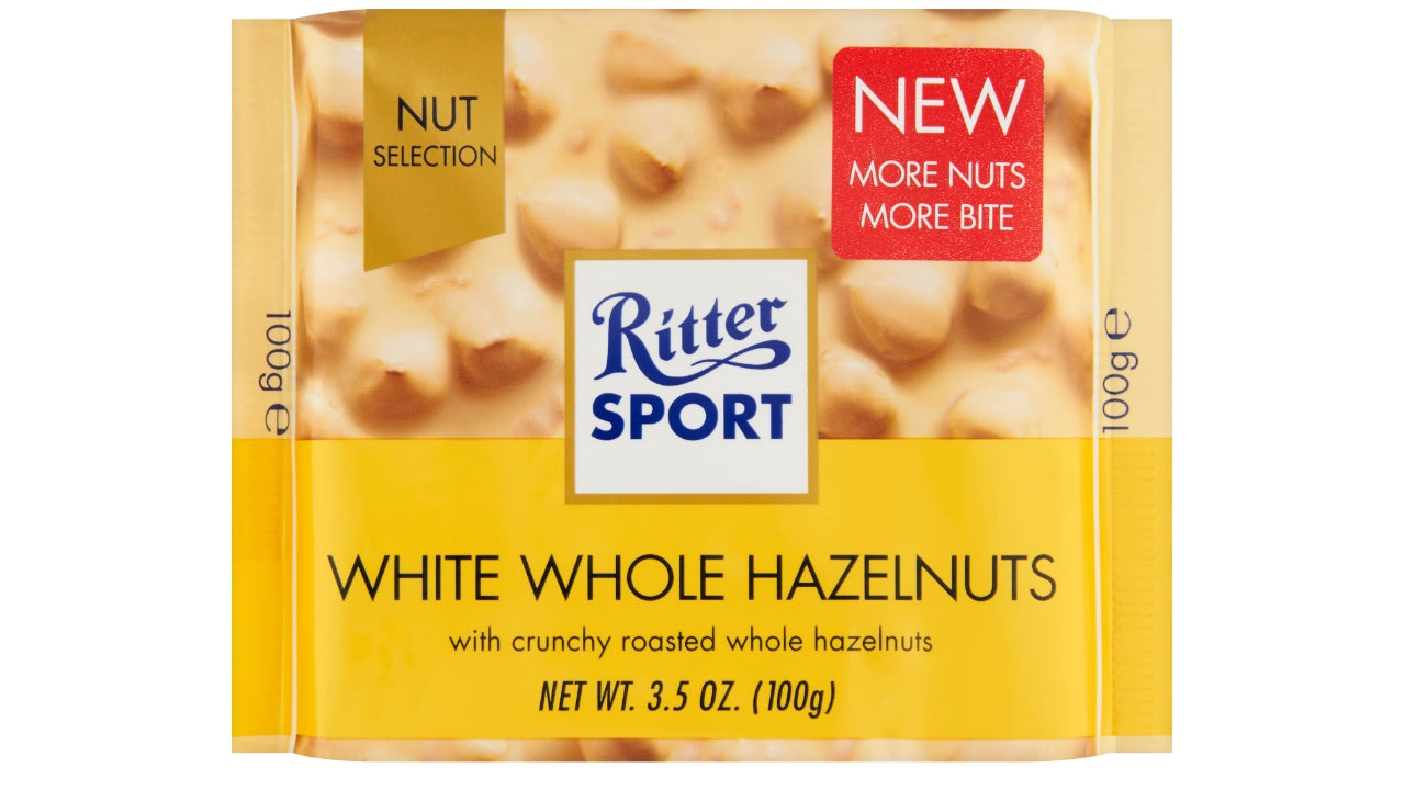 Ritter Sport Hvid med nød
