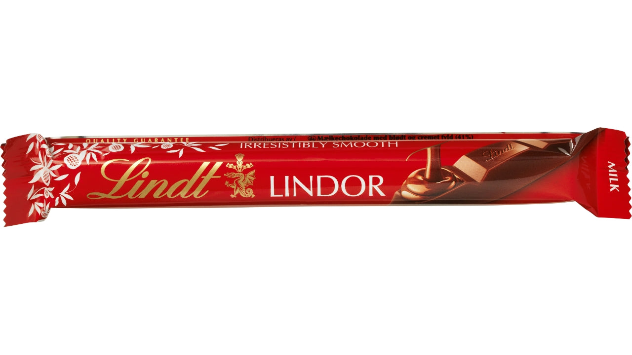 Lindt Lindor sticks milk choco. 24x38g