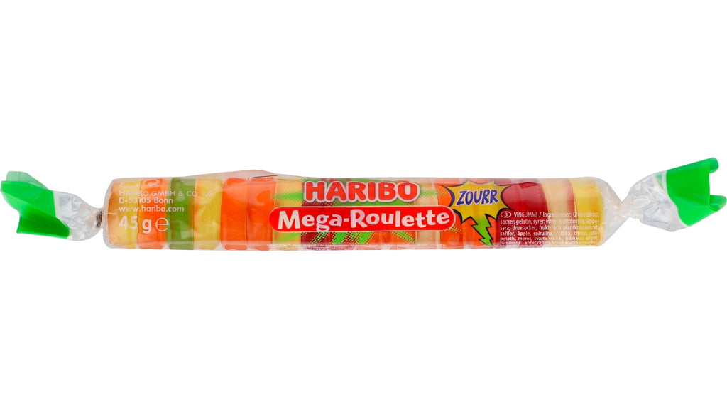Mega roulette sour 40x45g
