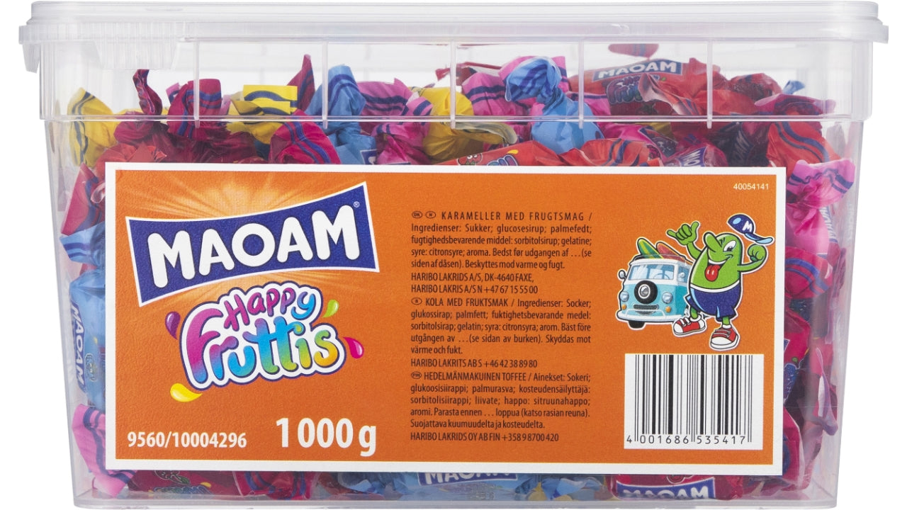 Happy Fruttis løsvægt 1kg