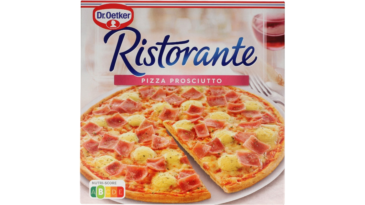Pizza ristorante prosciutto 340g