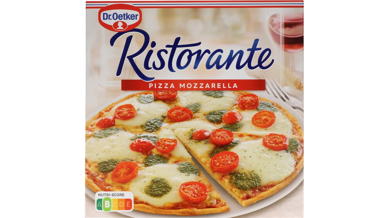 Pizza ristorante mozzarella 355g