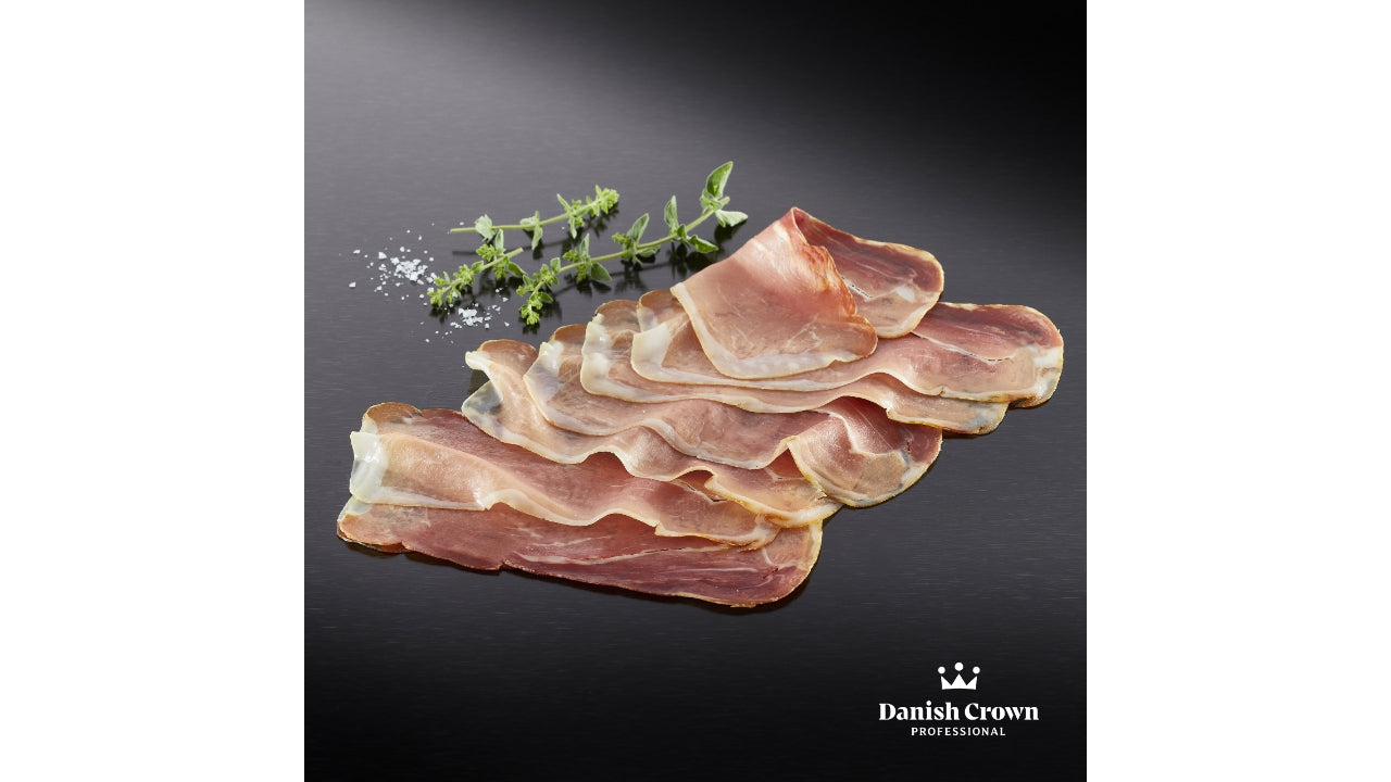 Skinke lufttørret i skiver 500g