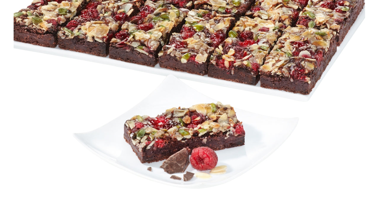 Hindbær brownie glutenfri 12x88g