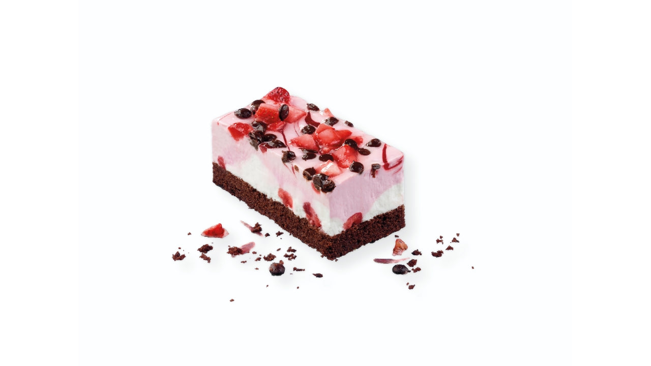 Jordbærmousse snitter 12x130g 1550g