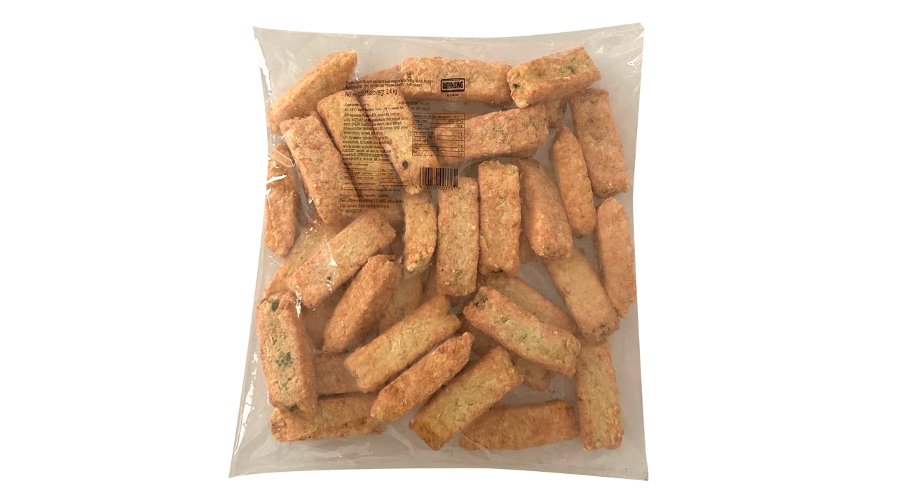 Rösti med spinat og mozzarella 2,4kg