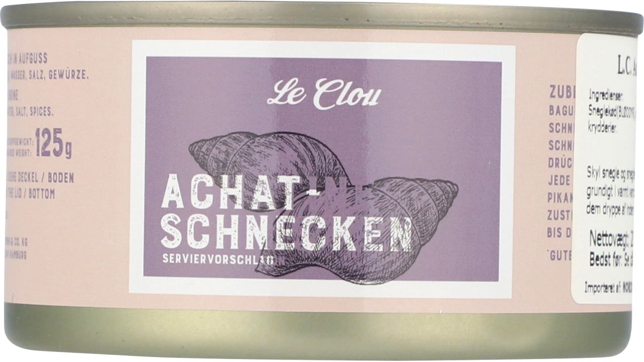 Achatin snegle i vand 125g