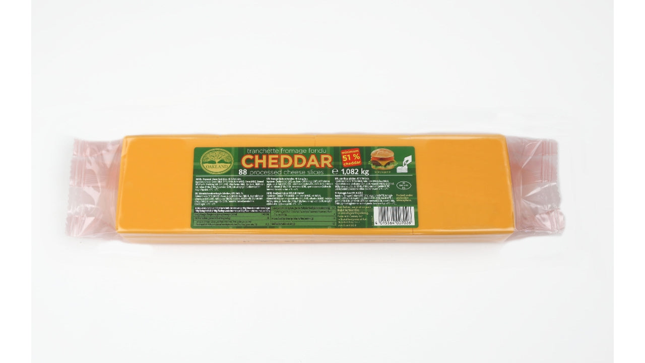 Cheddar smelteost 88x12,3g