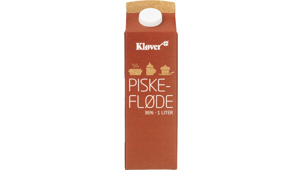 Piskefløde 36% 1L