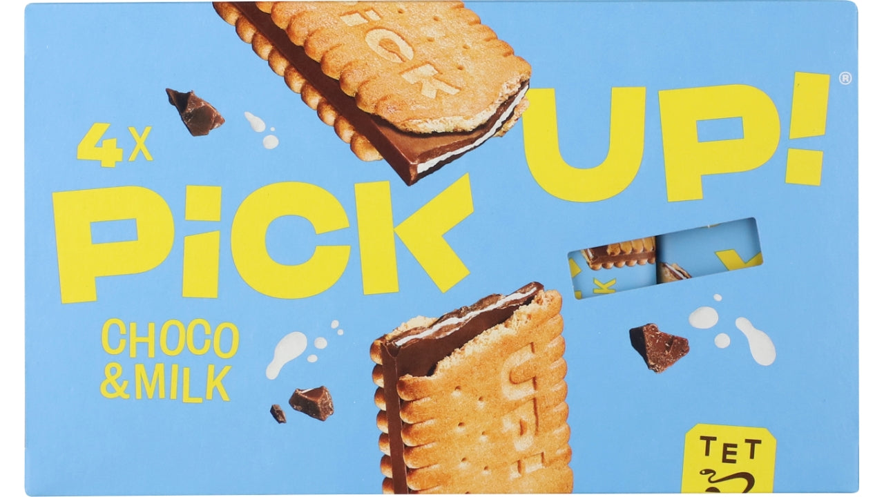 Pick up choco milk 4pk 112g