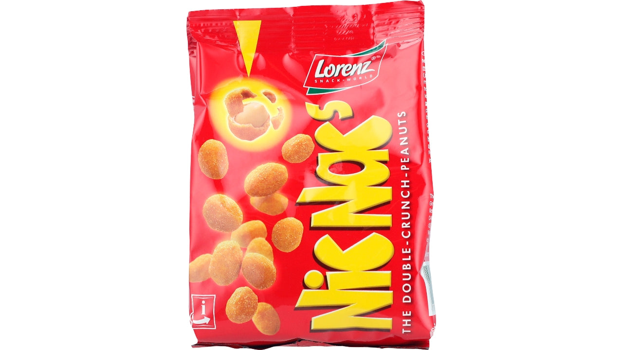 Nic nac's indbagte peanuts 125g