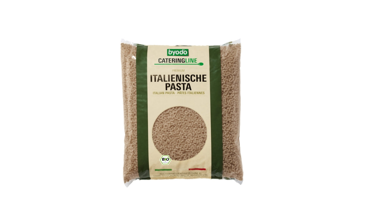 Øko Pasta Suppehorn fuldkorn 5kg