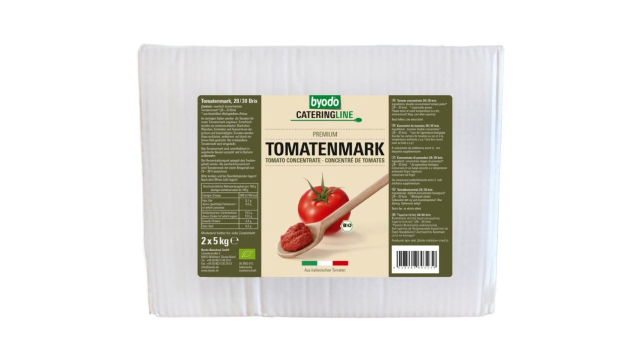 Øko Tomatkoncentrat 2x5kg BIB brix 28-3