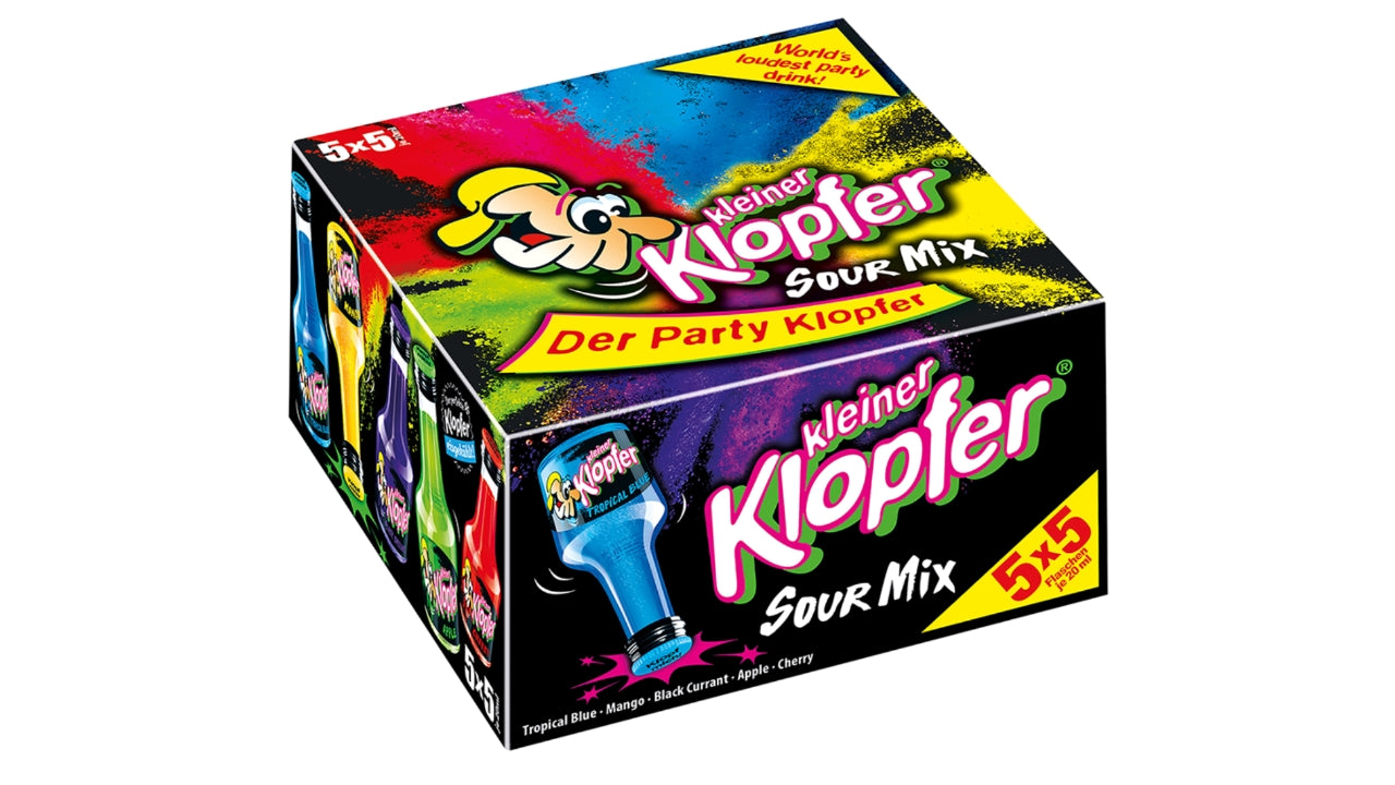Kleiner Klopfer sour mix 15% 25x2cl
