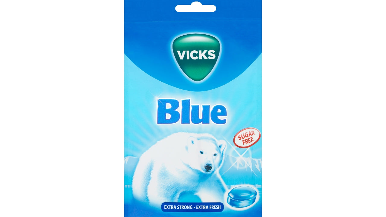 Vicks blue sukkerfri 72g