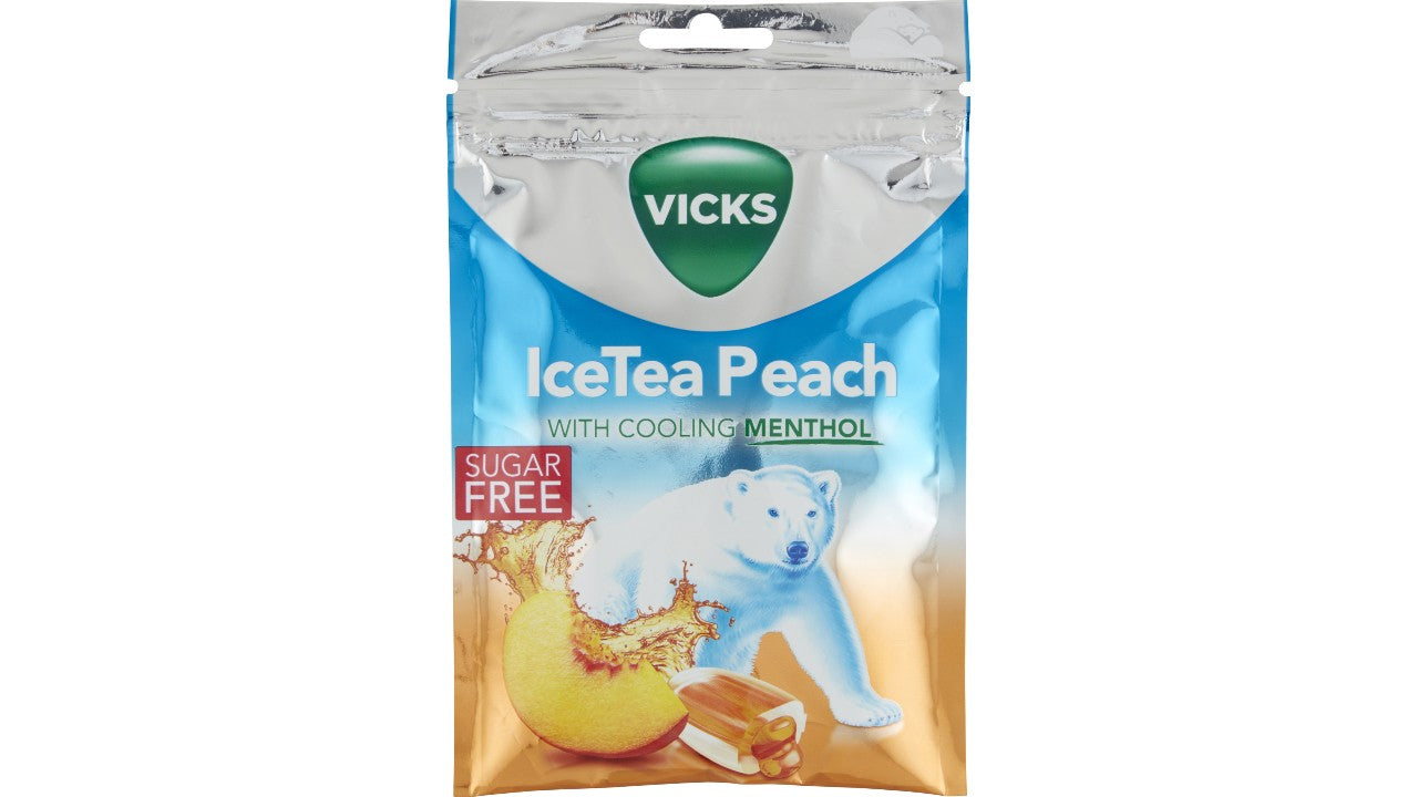 Vicks IceTea Peach 72g