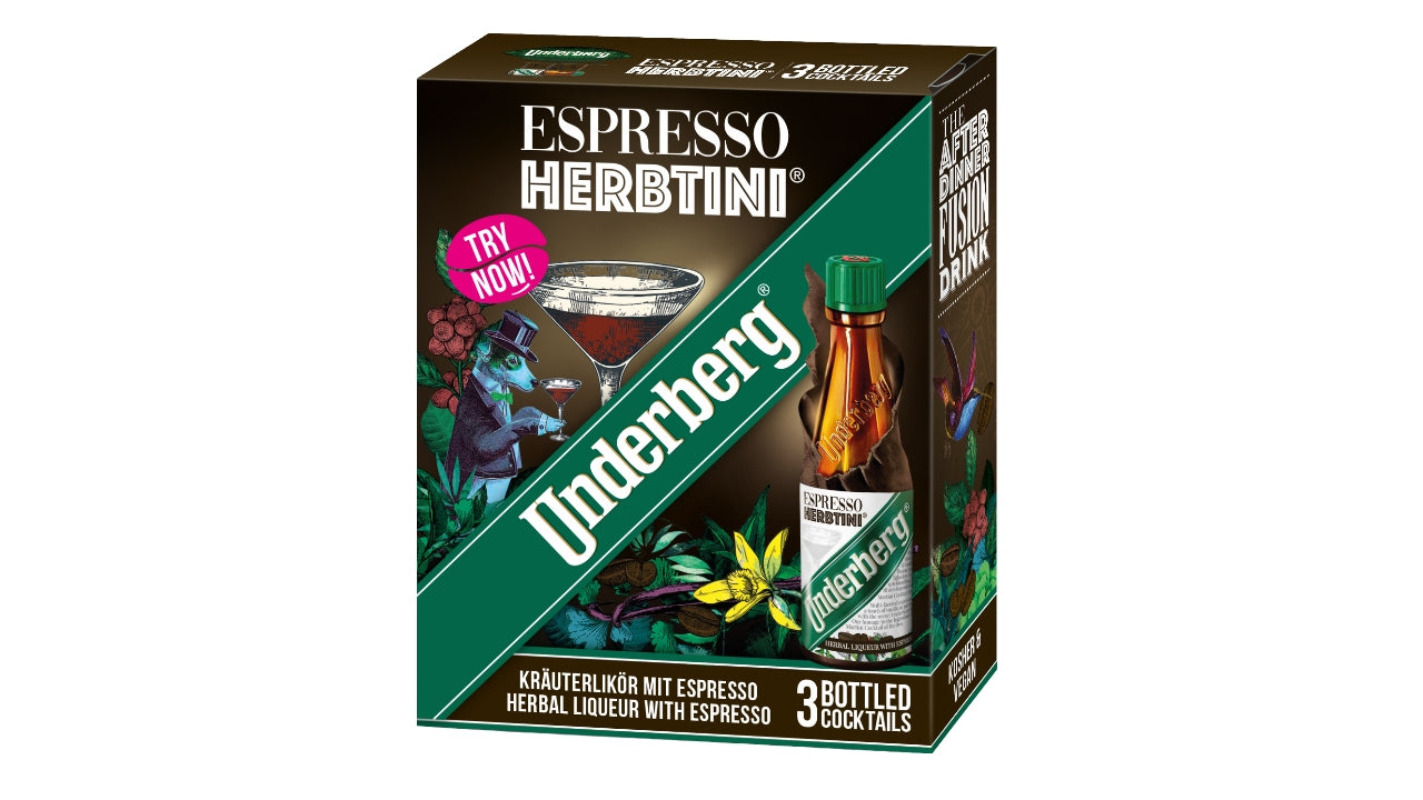 Underberg Espresso Herbtini 27% 3x2cl