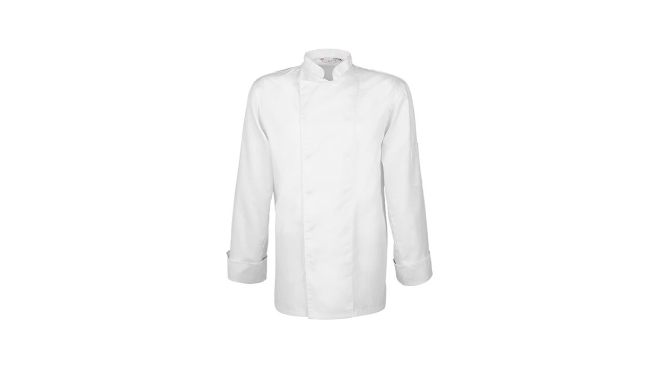 Kokkejakke str.XS langærmet unisex