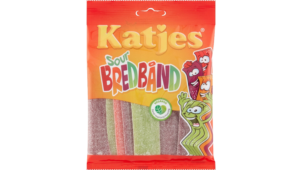 Katjes sour bredbånd 110g