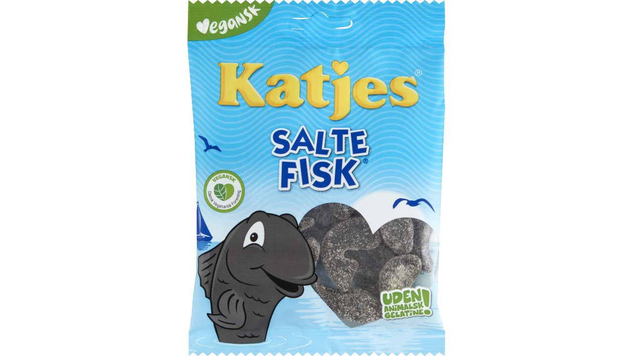 Katjes salte fisk 80g