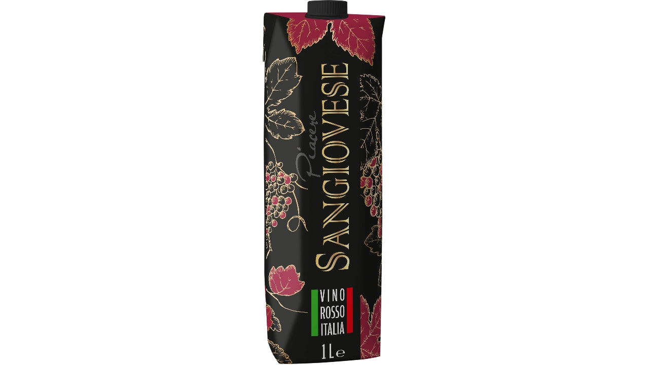 Piacere Sangiovese rødvin 11% 1L