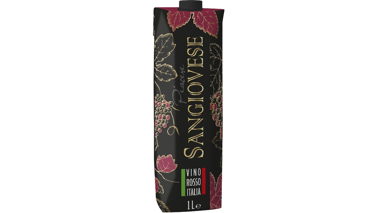 Piacere Sangiovese rødvin 11% 1L