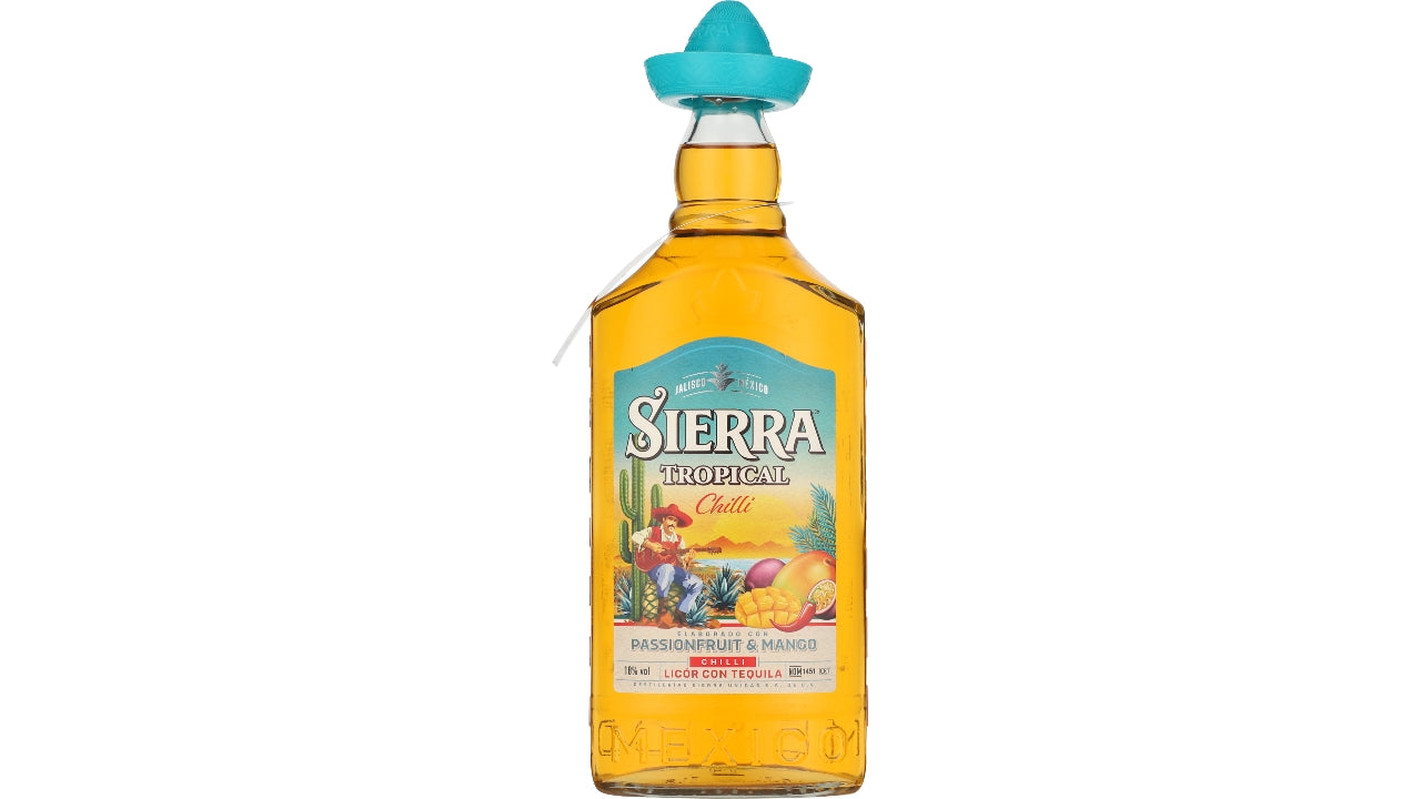 Sierra Tequila tropical chilli 18% 70cl