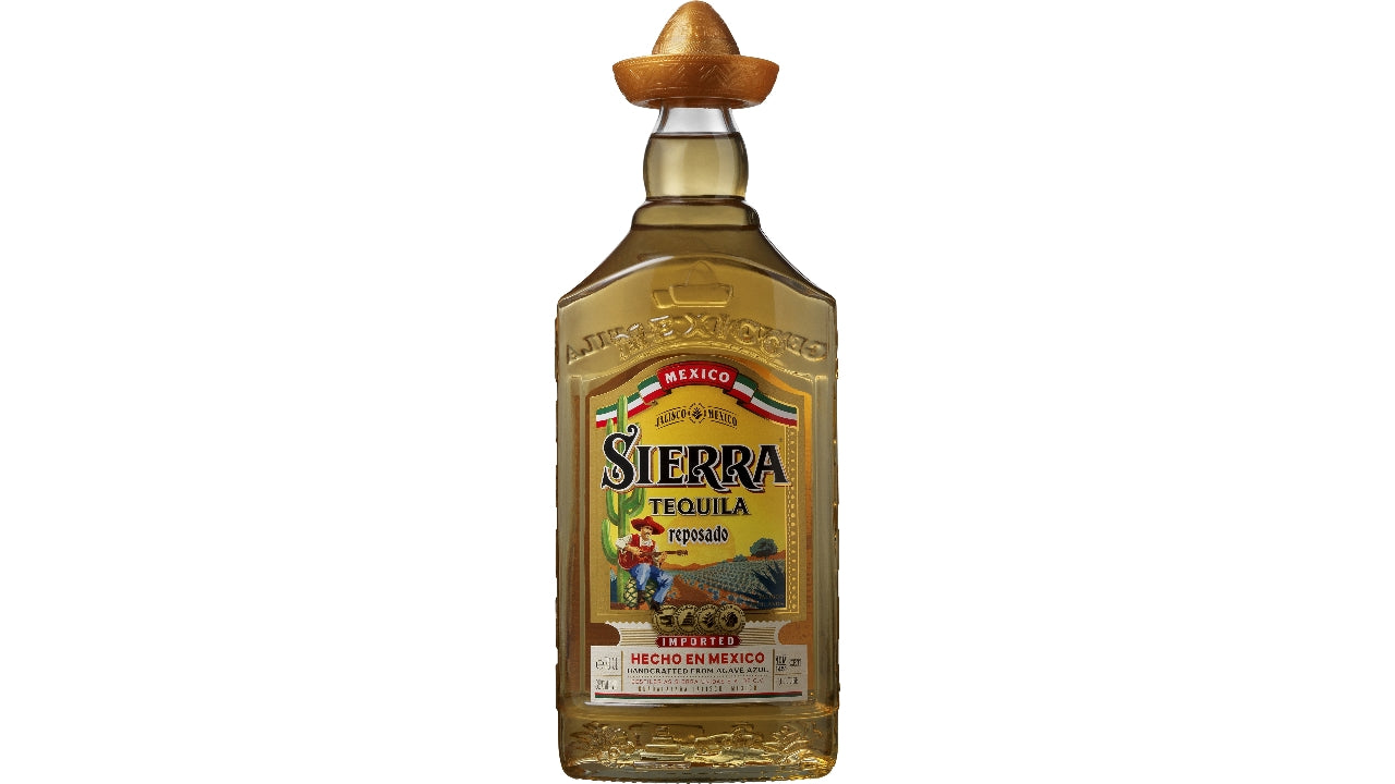 Sierra tequila gold 38% 70cl
