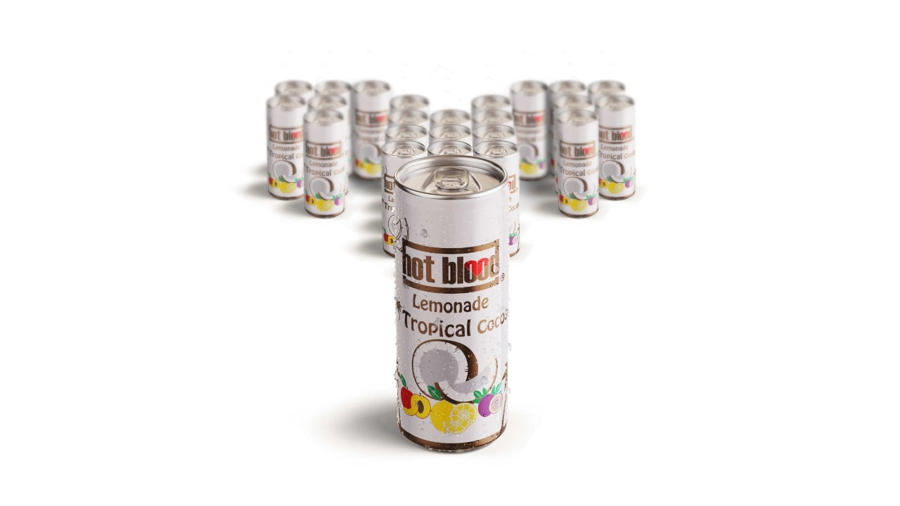 Hot Blood Lemonade tropical kokos 24x33c