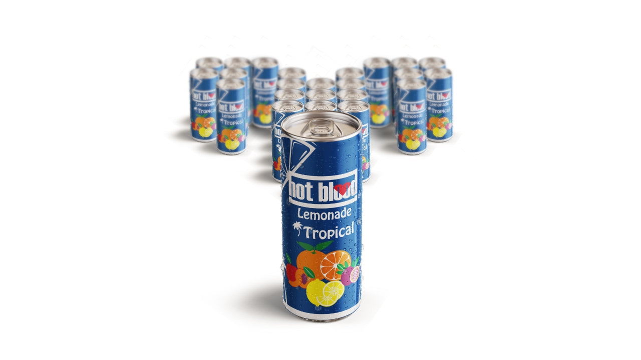 Hot Blood Lemonade Tropical 24x33cl