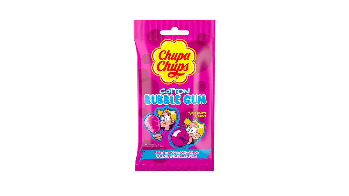 Chupa Chups cutton bubble gum 12x11g