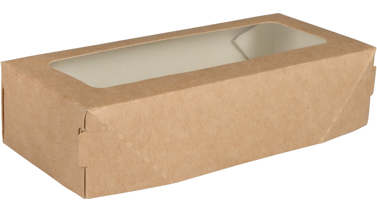 Take away boks m/låg 500ml 50stk