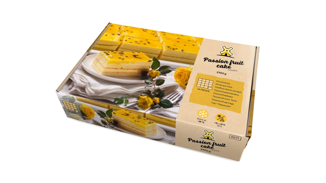 Passionsfrugtkage 16x131g