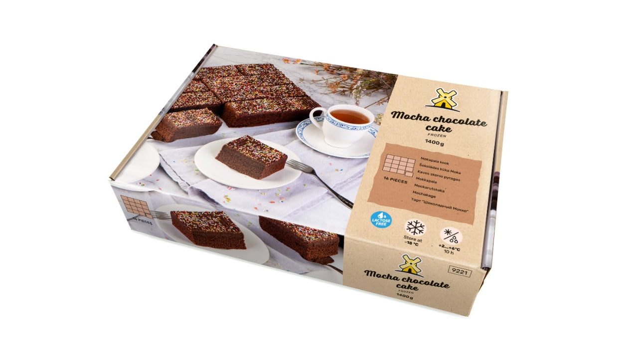 Mocha chokoladekage 1400g