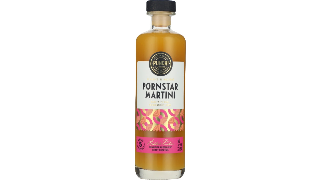 Punch Club Pornstar martini 14,9% 50cl