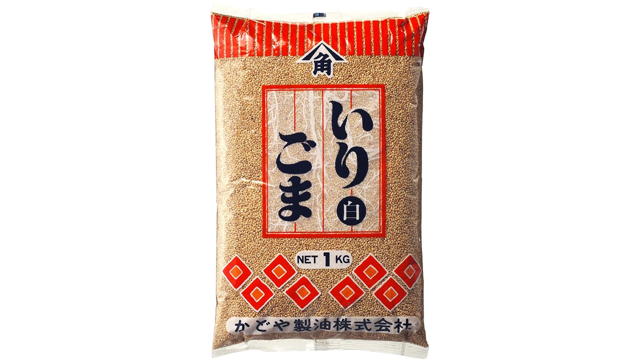 Ristede hvide sesamfrø 1kg