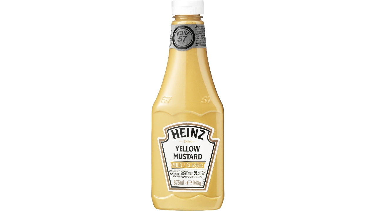 Sennep mustard yellow mild 875g