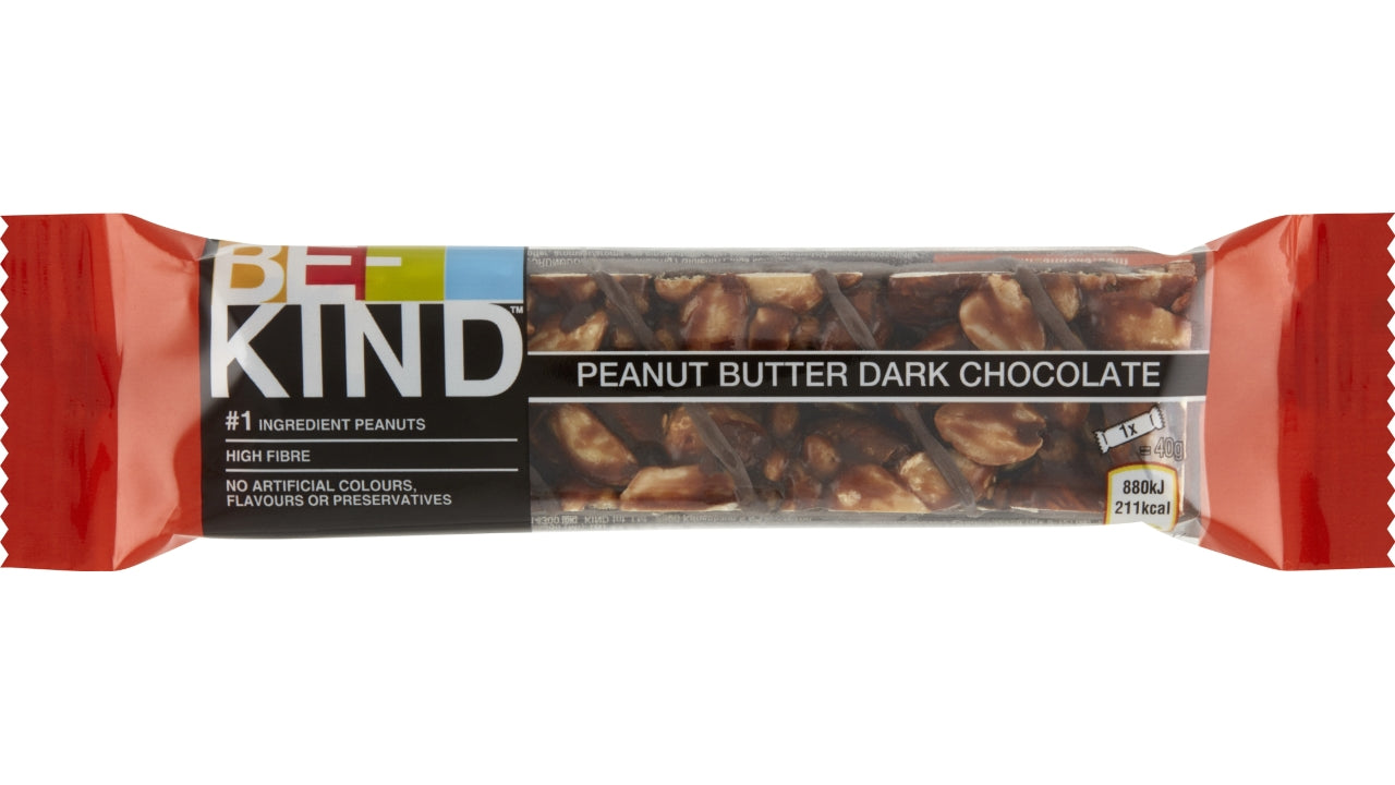 Be-Kind peanutbutter/mørk chok 12x40g