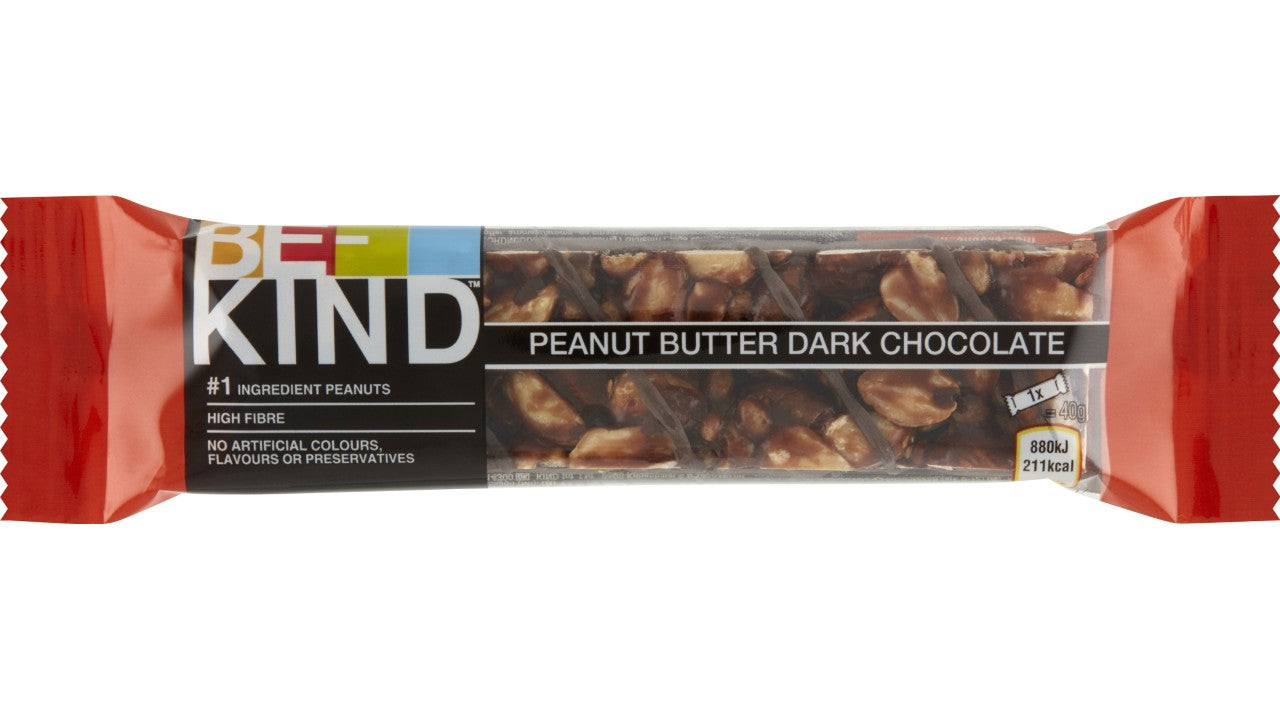 Be-Kind peanutbutter/mørk chok 12x40g