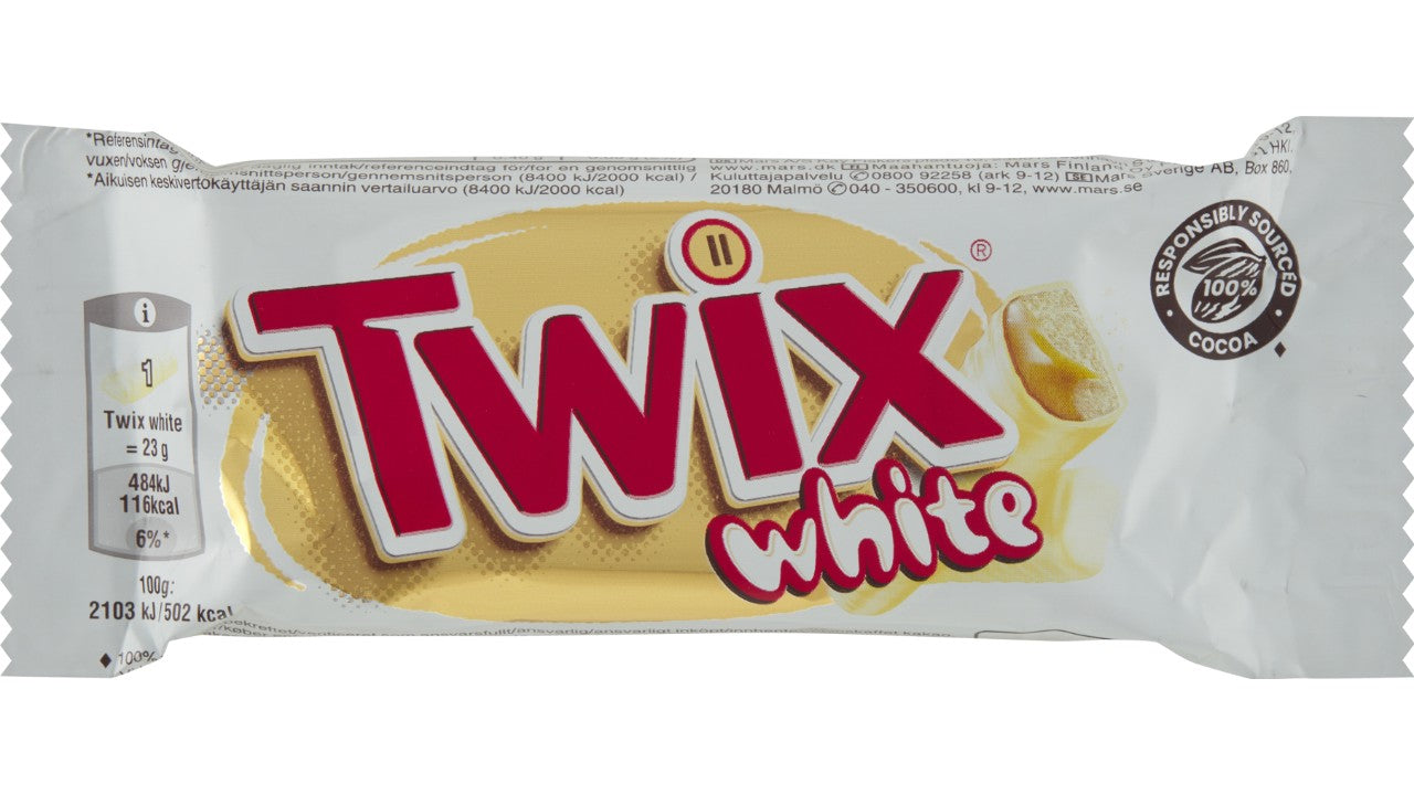 Twix white 32x46g