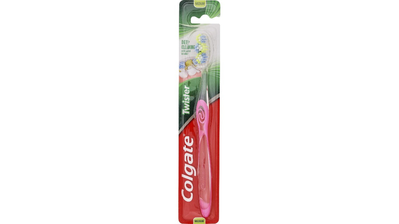 Colgate twister tandbørste medium