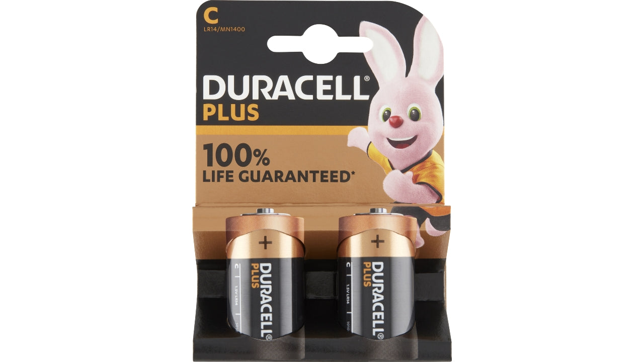 Duracell plus power C 2stk