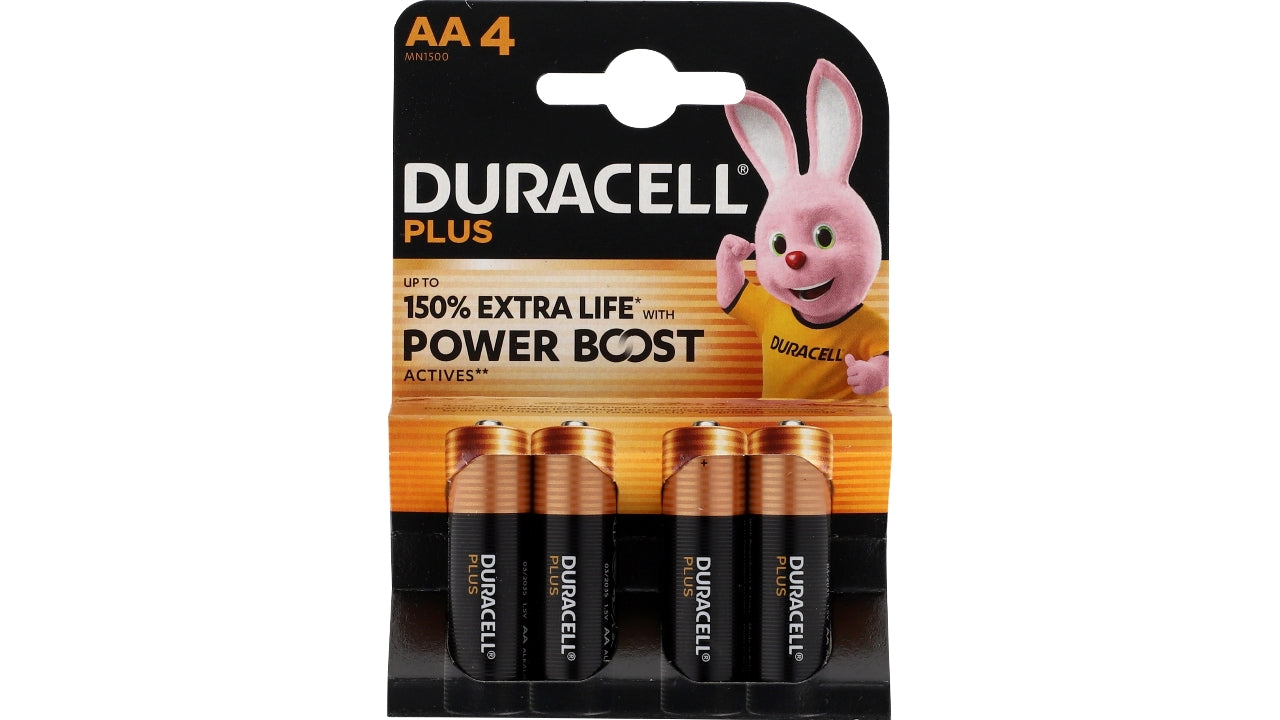 Duracell plus power AA 4stk